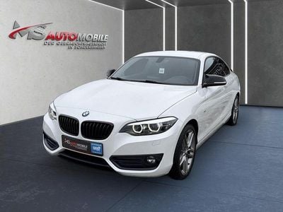 Gebraucht BMW 218 Sport Line 150 PS (110 kW) 2017 Weiß Coupé