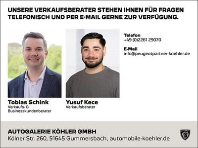 Nuova Peugeot Partner 131 CV (96 kW) 2025 Bianco Monovolume