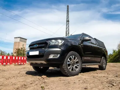Używany Ford Ranger Wildtrack 200 KM (147 kW) 2017 Czarny Pickup