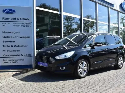 Gebraucht Ford S-MAX Business Edition 150 PS (110 kW) 2018 Iridiumschwarz mica Van / Kleinbus