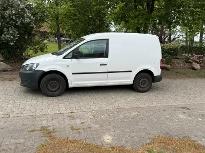 Gebraucht VW Caddy 75 PS (55 kW) 2014 Weiß Van / Kleinbus