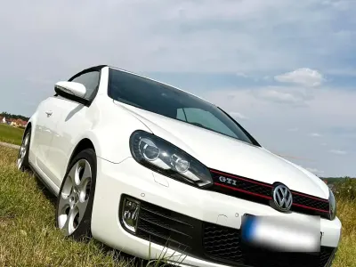 Gebraucht VW Golf Cabriolet GTI 211 PS (155 kW) 2013 Weiß Cabrio