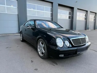Gebraucht Mercedes CLK200 Avantgarde 193 PS (141 kW) 2000 Schwarz Coupé