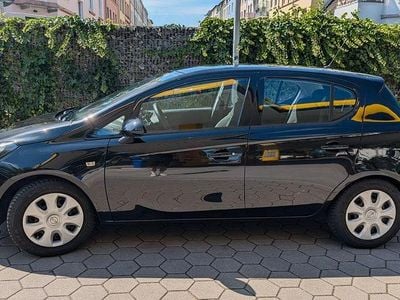 Gebraucht Opel Corsa Edition 69 PS (50 kW) 2018 Schwarz Limousine