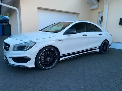 Gebraucht Mercedes CLA45 AMG AMG 381 PS (280 kW) 2016 Weiß Limousine