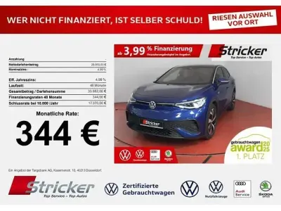 Gebraucht VW ID.5 Pro 127 kW (174 PS) 2023 Blue dusk metallic schwarz SUV