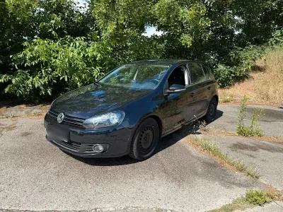 Gebraucht VW Golf VII Style 105 PS (77 kW) 2012 Schwarz Limousine