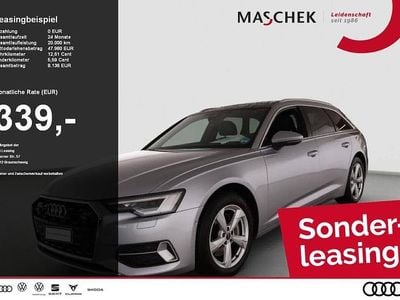 Florettsilber metallic Gebraucht 2025 Audi A6 Advanced Plus Kombi | 46.640 € (Superpreis)