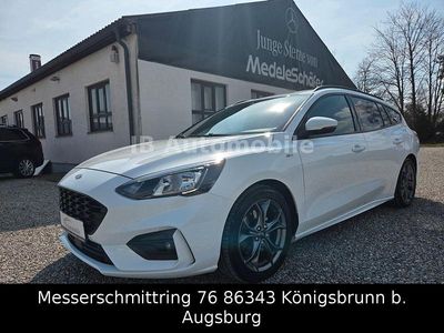 Gebraucht Ford Focus ST-Line 120 PS (88 kW) 2019 Weiß Kombi