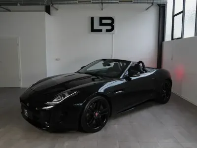 Käytetty Jaguar F-Type S 381 HP (280 kW) 2016 Musta Avoauto