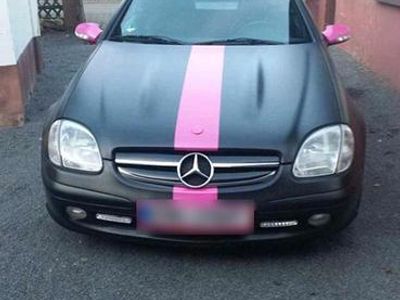 Gebraucht Mercedes SLK230 197 PS (144 kW) 2001 Schwarz Cabrio