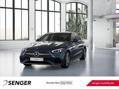 Gebraucht Mercedes C300e AMG 313 PS (230 kW) 2025 Lack sodalithblau Limousine