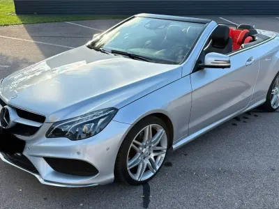 Gebraucht Mercedes E350 AMG line 252 PS (185 kW) 2015 Silber Cabrio