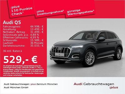 Gebraucht Audi Q5 S-Line 299 PS (219 kW) 2024 Manhattangrau metallic SUV