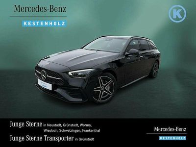 Gebraucht Mercedes C220 AMG 197 PS (144 kW) 2025 Lack obsidianschwarz Kombi