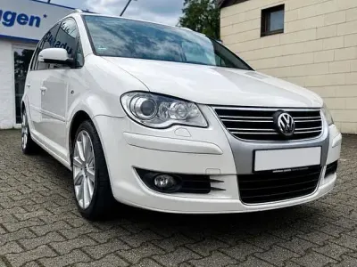 Gebraucht VW Touran R-line Edition 170 PS (125 kW) 2009 Weiß Van / Kleinbus
