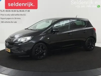 Gebraucht Opel Corsa Edition 90 PS (66 kW) 2016 Schwarz Kleinwagen