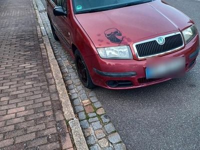 Gebraucht Skoda Fabia 65 PS (47 kW) 2006 Rot Kombi