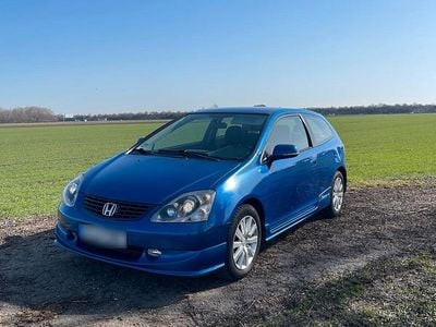 Gebraucht Honda Civic 110 PS (80 kW) 2004 Blau Kleinwagen