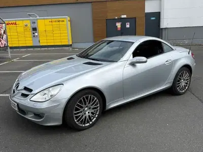 Gebraucht Mercedes SLK200 163 PS (119 kW) 2006 Silber Cabrio