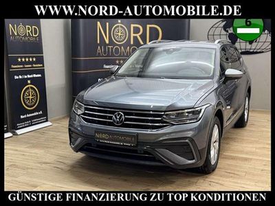 Platinum grey metallic (metallic) Gebraucht 2022 VW Tiguan Allspace Life SUV | 25.990 € (Guter Preis)