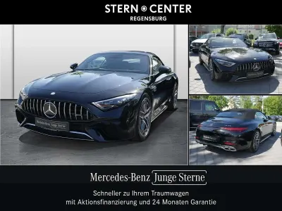 Gebraucht Mercedes SL63 AMG AMG 585 PS (430 kW) 2025 Metalliclack obsidianschwarz Cabrio