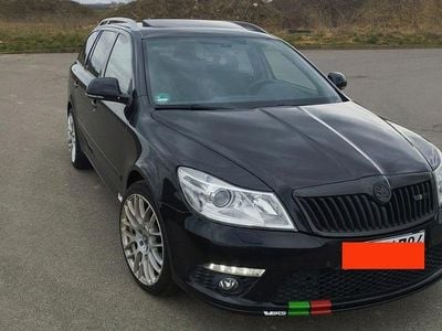 Gebraucht Skoda Octavia RS 170 PS (125 kW) 2012 Schwarz Kombi