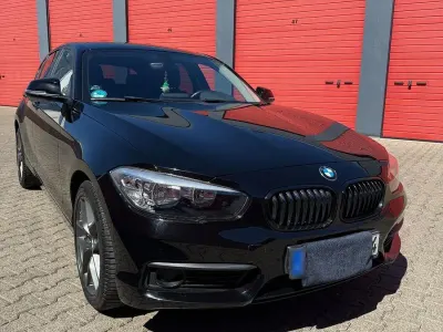 Gebraucht BMW 116 109 PS (80 kW) 2015 Schwarz Kleinwagen