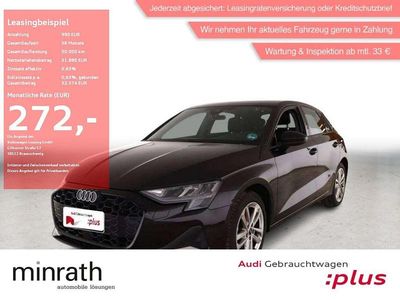 Gebraucht Audi A3 Advanced 150 PS (110 kW) 2025 Schwarz Limousine