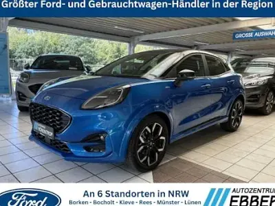 Second-hand Ford Puma ST-Line X 155 CP (114 kW) 2021 Albastru SUV