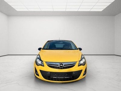 Gebraucht Opel Corsa Color Edition 87 PS (63 kW) 2012 Gelb Kleinwagen