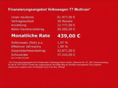 Gebraucht VW T7 Style 177 PS (130 kW) 2025 Schwarz Van