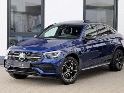 Gebraucht Mercedes GLC300e AMG 320 PS (235 kW) 2021 Blau Coupé