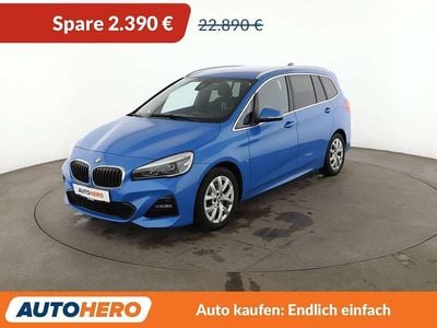 Gebraucht BMW 218 Gran Tourer M Sport 150 PS (110 kW) 2021 Blau Van / Kleinbus