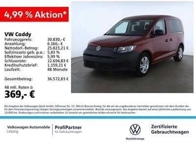 Gebraucht VW Caddy Basis 116 PS (85 kW) 2024 Rot Van / Kleinbus