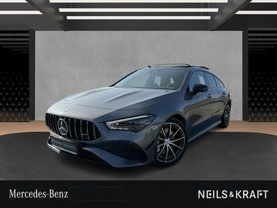 Gebraucht Mercedes CLA35 AMG Shooting Brake AMG 306 PS (225 kW) 2025 Metalliclack mountaingrau Kombi