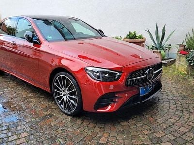 Usata Mercedes E450 367 CV (269 kW) 2022 Rosso Berlina