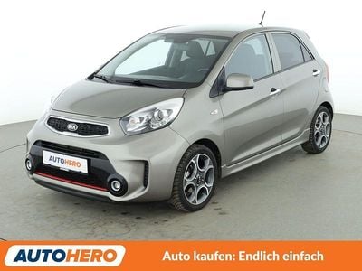 Gebraucht Kia Picanto Spirit 84 PS (61 kW) 2015 Grau Kleinwagen