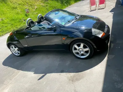 Gebraucht Ford StreetKa 95 PS (69 kW) 2004 Schwarz Cabrio