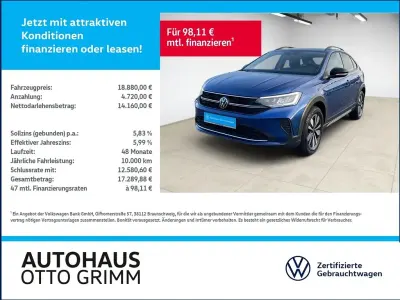 Gebraucht VW Taigo Goal 95 PS (69 kW) 2025 Blau SUV