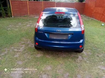 Gebraucht Ford Fiesta 80 PS (58 kW) 2008 Blau Kleinwagen