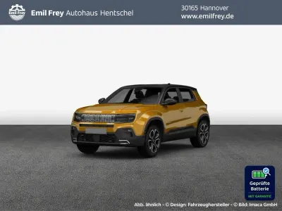 Neu Jeep Avenger EV Altitude 114 kW (156 PS) 2025 Gelb SUV