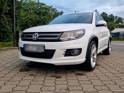 Gebraucht VW Tiguan R-line 140 PS (102 kW) 2014 Weiß SUV