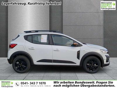 Neu Dacia Sandero Extreme 101 PS (74 kW) 2025 Arktisweiß SUV