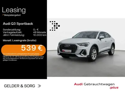 Gebraucht Audi Q3 Sportback S-Line 190 PS (139 kW) 2023 Weiß SUV