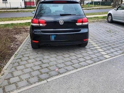 Usata VW Golf VI 122 CV (89 kW) 2009 Nero Utilitaria