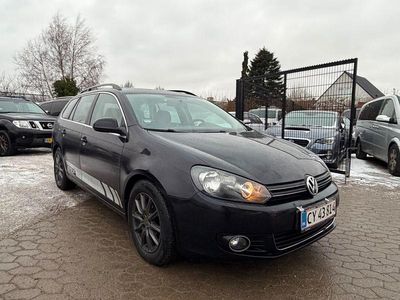 Gebraucht VW Golf VI Comfortline 105 PS (77 kW) 2010 Schwarz Kleinwagen