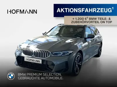 Gebraucht BMW 330e M Sport 292 PS (214 kW) 2025 Skyscraper grau metallic Kombi