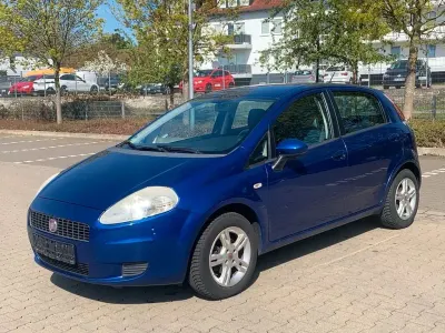 Gebraucht Fiat Grande Punto Dynamic 77 PS (56 kW) 2008 Blau Kleinwagen