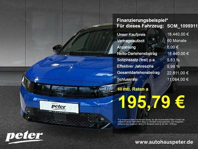 Second-hand Opel Corsa 101 CP (74 kW) 2024 Albastru Hatchback